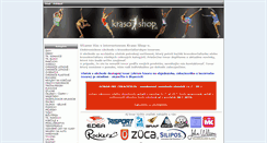 Desktop Screenshot of krasoshop.sk