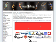 Tablet Screenshot of krasoshop.sk